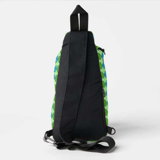 Pickleball Design Sling Bag (Achterkant)