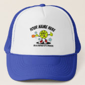  PICKLEBALL DESIGN TRUCKER PET (Voorkant)