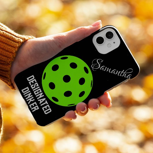Pickleball Designated Dinker | Funny Pickleball Samsung Galaxy Hoesje