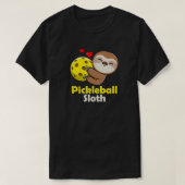 Pickleball Dierenvriend Paddleball Sports Mo T-shirt (Design voorkant)