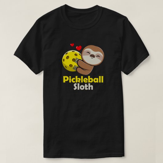 Pickleball Dierenvriend Paddleball Sports Mo T-shirt (Design voorkant)