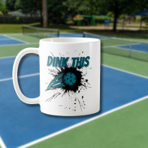 Pickleball Dink deze Pickleball Smash Grappig