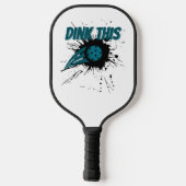 Pickleball Dink deze Pickleball Smash Grappig Pickleball Paddle (Achterkant)