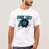 Pickleball Dink deze Pickleball Smash Grappig T-shirt (Voorkant)