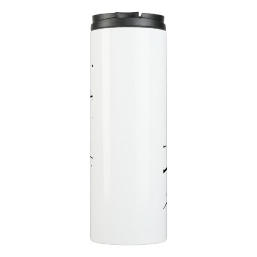 Pickleball Dink deze Pickleball Smash Grappig Thermosbeker (Achterkant)