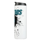 Pickleball Dink deze Pickleball Smash Grappig Thermosbeker (Geroteerd rechts)