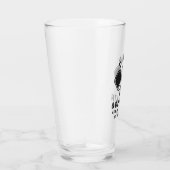 Pickleball Dink & Drinkin Pint Glass Glas (Rechts)