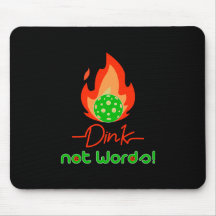 Pickleball Dink, geen woorden, Pickleball