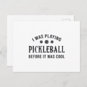 Pickleball Dink ik speelde Pickleball Gift Briefkaart (Voorkant / Achterkant)