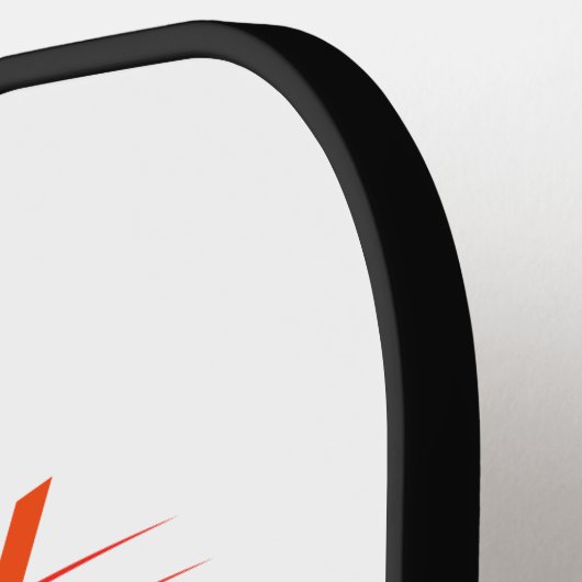 Pickleball Dink verantwoordelijk voor Funny Typogr Pickleball Paddle (Links Detail)