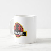 Pickleball Dinkasaurus Koffiemok (Voorkant links)