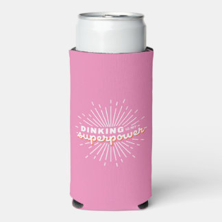 Pickleball Dinken is mijn Superpower Funny Gift Seltzer Blikjeskoeler