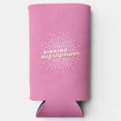 Pickleball Dinken is mijn Superpower Funny Gift Seltzer Blikjeskoeler (Voorkant)