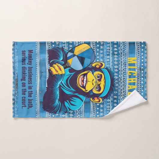 Pickleball Dinkin’ in the Jungle! Handdoek (Handdoek)