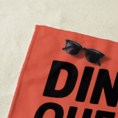 Pickleball Dinkin' Queen!! Cadeau voor haar Strandlaken (In situ)