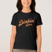 Pickleball Dinking Diva augurkbal Tri-Blend Shirt (Voorkant)