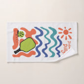 Pickleball Dinkmaster Dilly! Vakantie Resort Handd Handdoek (Handdoek)