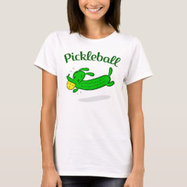 Pickleball Dog Pickles T-shirt voor dames