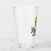 Pickleball drink glas met een grappig citaat (Rechts)