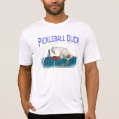 Pickleball Duck performance T-shirt (Voorkant)