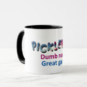 Pickleball Dumb Naam koelend2 Mok (Voorkant links)