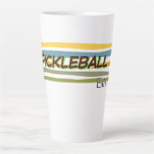 Pickleball Elite spelerssport Latte Mok (Voorkant)