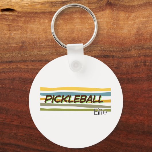 Pickleball Elite spelerssport Sleutelhanger (Voorkant)