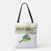Pickleball Elite spelerssport Tote Bag (Achterkant)