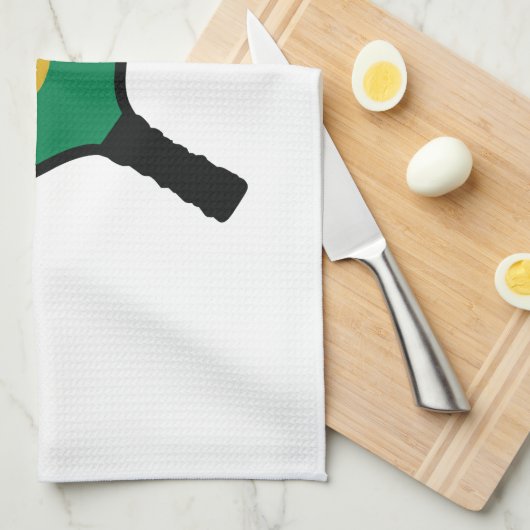 PICKLEBALL EN PADDLE THEEDOEK (Quarter Fold)