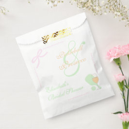 Pickleball- en Prosecco-bruidsfeestje Bedankzakje