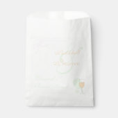 Pickleball- en Prosecco-bruidsfeestje Bedankzakje (Voorkant)