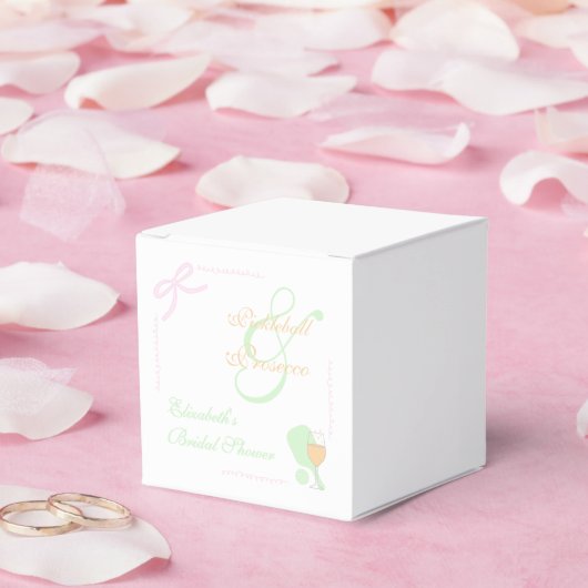 Pickleball en Prosecco Bruidsmeisjesfeest Bedankdoosjes (Huwelijk)