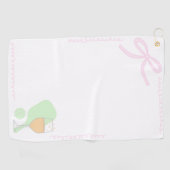 Pickleball en Prosecco Bruidsshower Handdoek (Horizontaal)