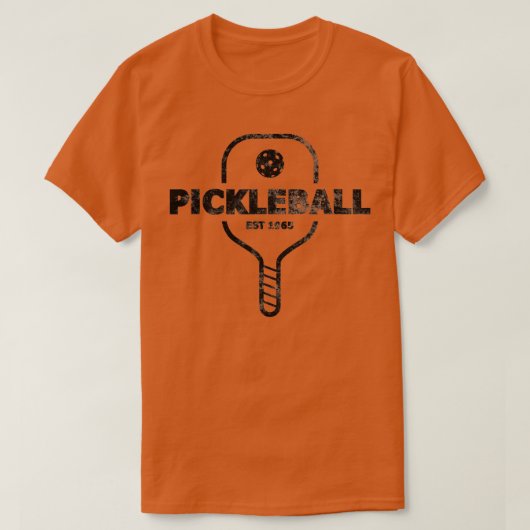 PickleBall Est 1965 Verhard T-shirt (Design voorkant)