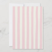 Pickleball esthetische elegante vrijgezellenfeest kaart (Achterkant)