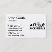 Pickleball-evolutie Visitekaartje (Voorkant)