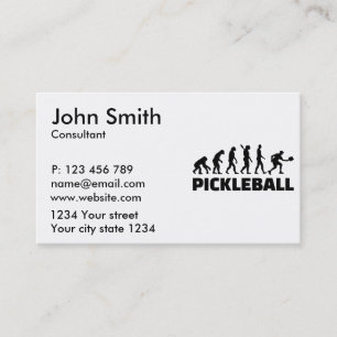 Pickleball-evolutie Visitekaartje