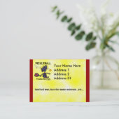 Pickleball Fearless Fun Visitekaartje (Staand voorkant)