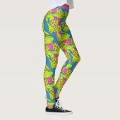 Pickleball Feestbenen Leggings (Rechts)