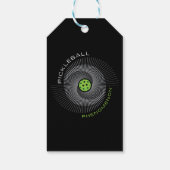 Pickleball Fenomeen Galaxy Cadeaulabel (Achterkant)