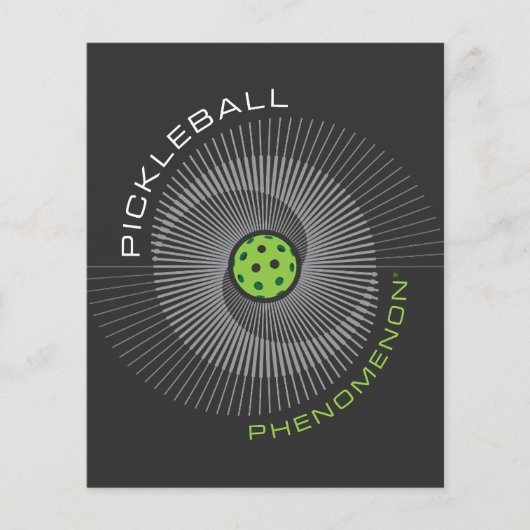 Pickleball Fenomeen Melkweg Flyer (Voorkant)