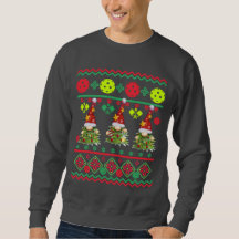 Pickleball Festive Gnomen Ugly Sweater