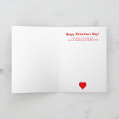 Pickleball Fijne Valentijnsdag Kaart (Binnen)