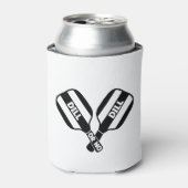 Pickleball Foam Koelbox Holder voor grappig cadeau Blikjeskoeler (Blikje Voorkant)