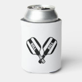 Pickleball Foam Koelbox Holder voor grappig cadeau Blikjeskoeler (Blikje Achterkant)