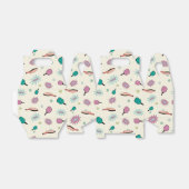 Pickleball! Fun Colorful Pattern Bedankdoosjes (Uitgevouwen)