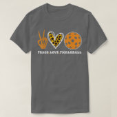 Pickleball Fun Herfst en herfst Halloween Season I T-shirt (Design voorkant)