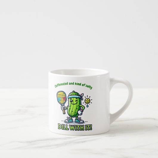 Pickleball Funny Coffee Mug Drinkware Kitchen Espresso Kop (Rechts)