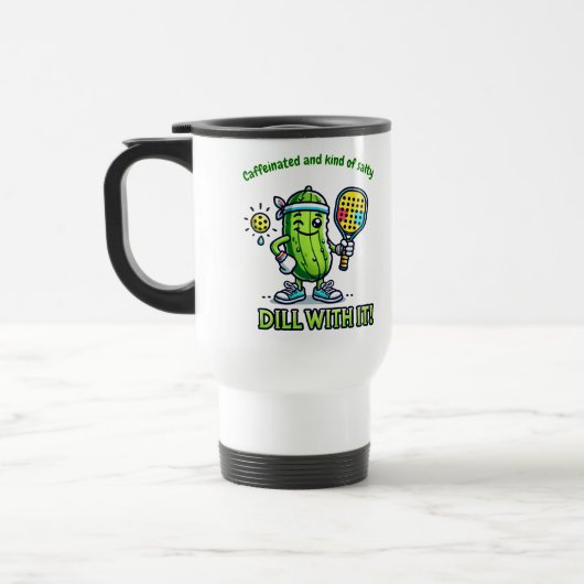 Pickleball Funny Coffee Mug Drinkware Kitchen Reisbeker (Links)