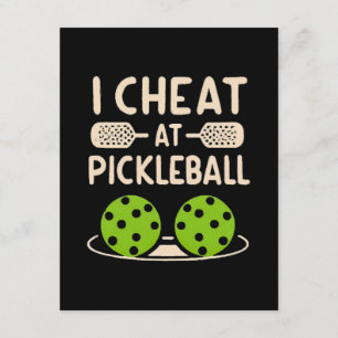Pickleball Funny Informatiekaartje